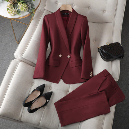 Annika – Elegant Women’s Blazer & Trousers Set - Image 3
