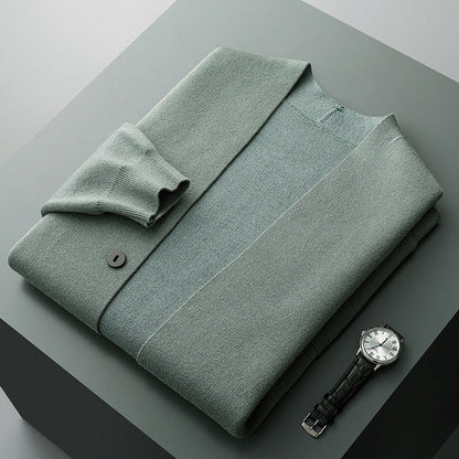 Dominik – Stylowy Kardigan Męski z Klasycznym Zapięciem na Guziki