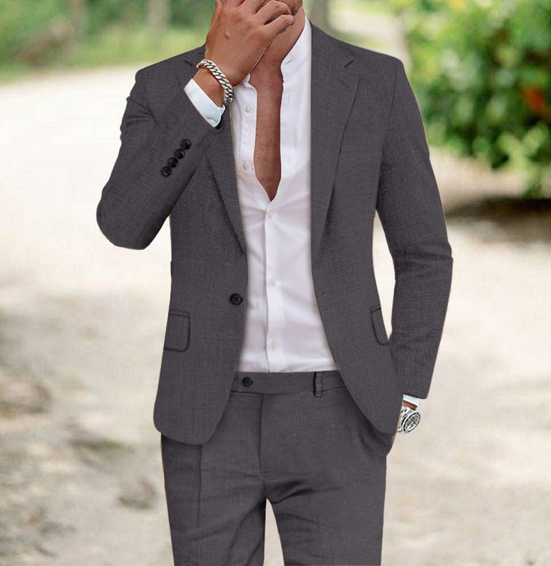 Maximilian – Two-Piece Slim Fit Wedding Suit - Image 2