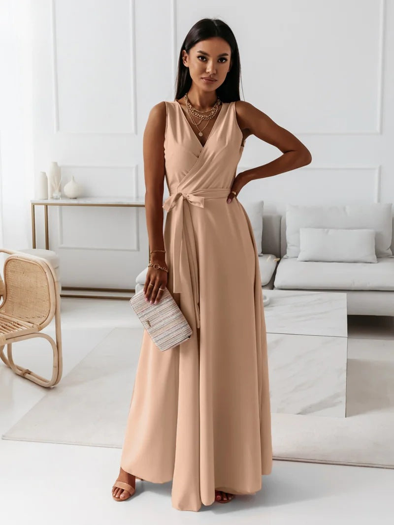 Annika – Women Floral Print Wedding Guest Dress - Image 5