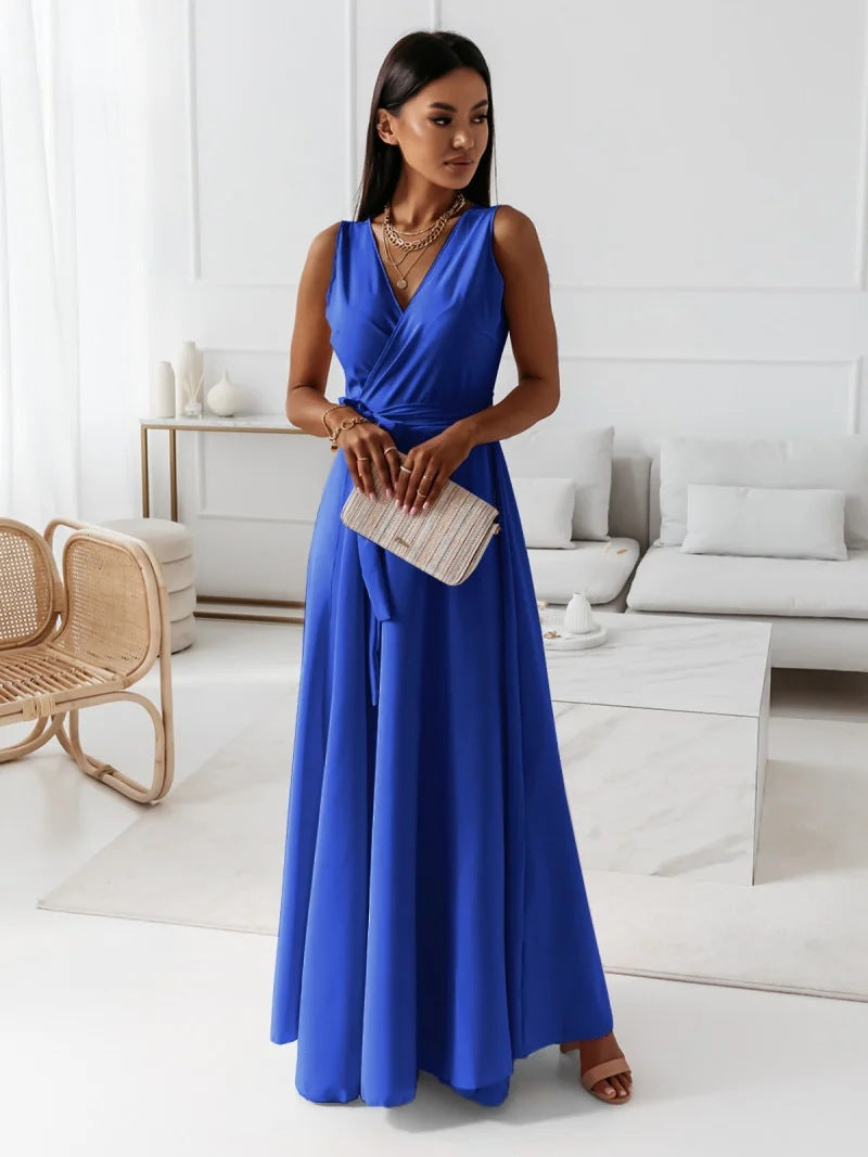 Annika – Women Floral Print Wedding Guest Dress - Image 7