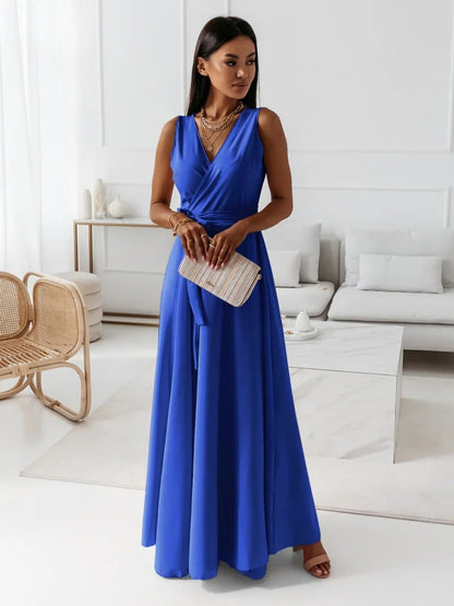 Annika – Women Floral Print Wedding Guest Dress - Image 7