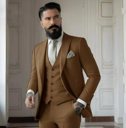 James – Elegancki garnitur męski o nowoczesnym kroju