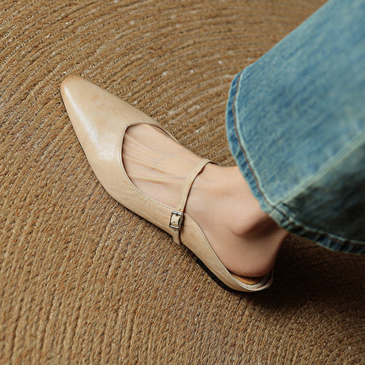 Maja – Women Genuine Leather Mules - Image 2
