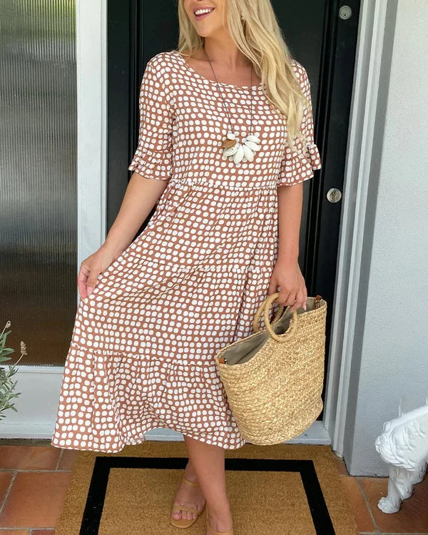 Carina – Women Floral Print Summer Dress - Image 6