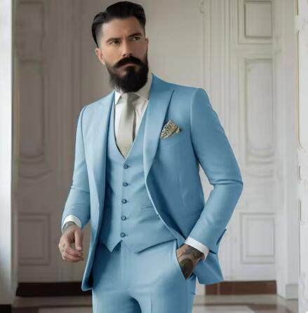 James – Elegancki garnitur męski o nowoczesnym kroju