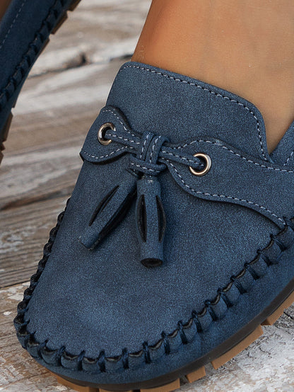 Carina – Women Soft Suede Slip-On Shoes - Image 17