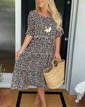Carina – Women Floral Print Summer Dress - Image 3