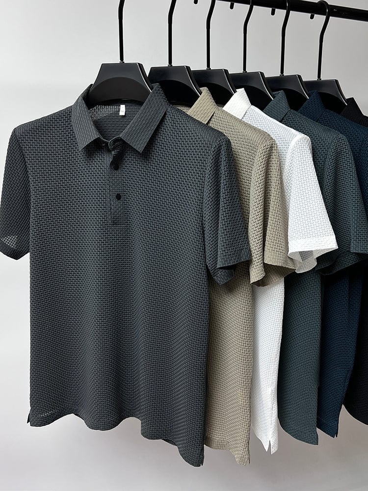 Stefan – Textured Button-Up Shirt for Men - Image 8