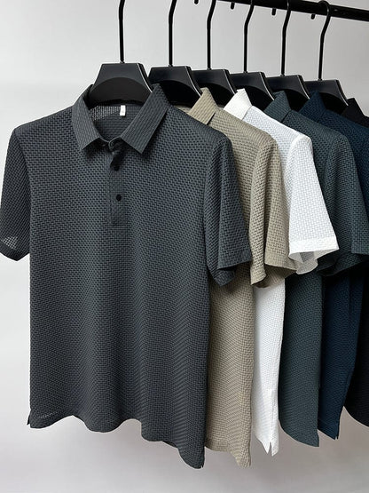 Stefan – Textured Button-Up Shirt for Men - Image 8