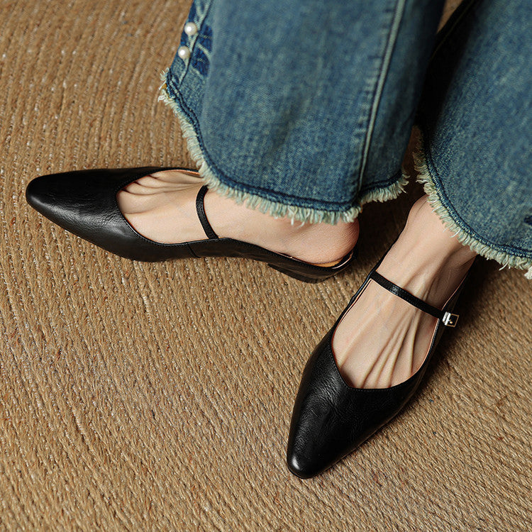 Maja – Women Genuine Leather Mules - Image 19