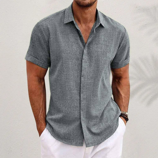 Marcel – Men's Linen Shirt - Image 5