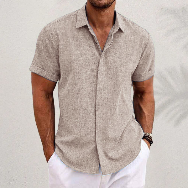 Marcel – Men's Linen Shirt - Image 9