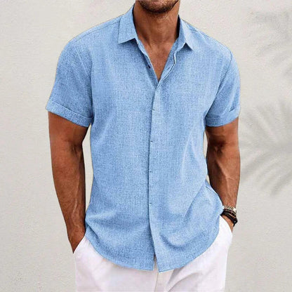 Manuel – Short-Sleeve Casual Shirt for Men - Image 5