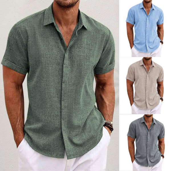 Marcel – Men's Linen Shirt - Image 10