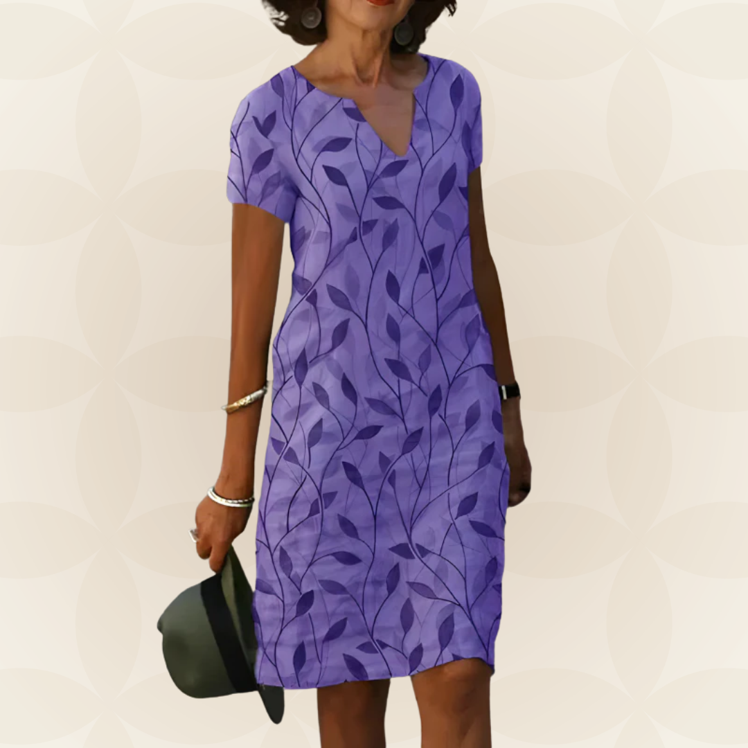 Helga – Floral Summer Dress - Image 3