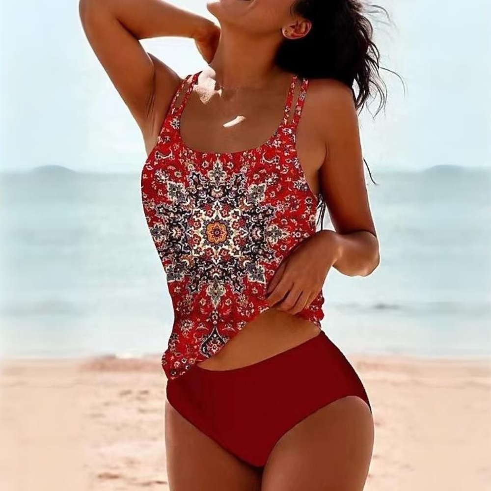 Katrin – Floral Print Bikini Set - Image 4