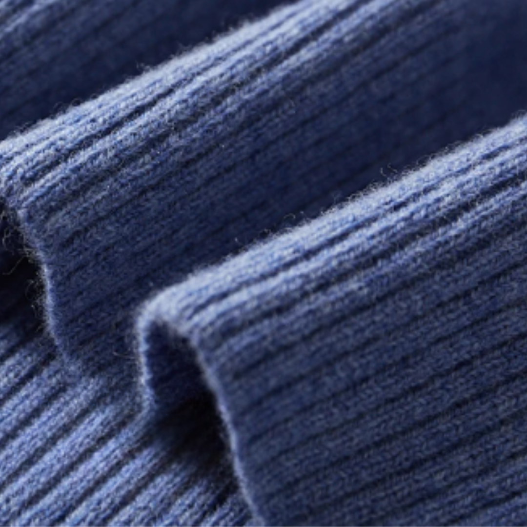 Leonardo – Męski sweter polo z dzianiny