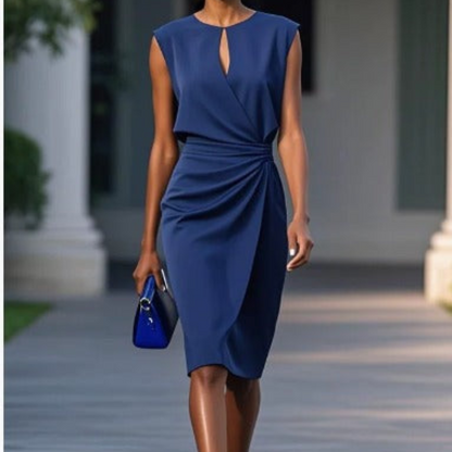 Erika – Elegant Wrap Dress for Women - Image 2