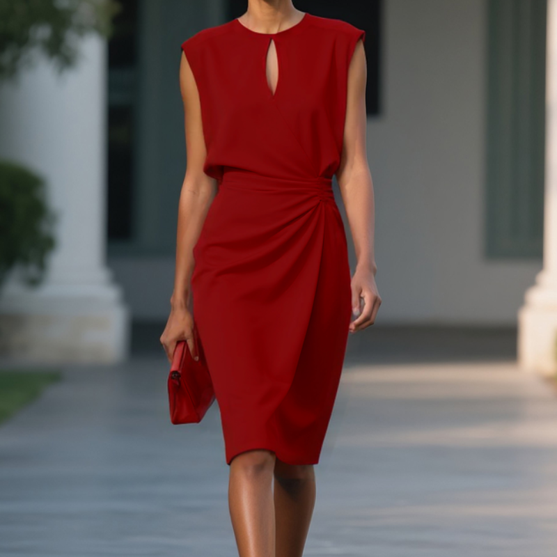 Erika – Elegant Wrap Dress for Women - Image 9