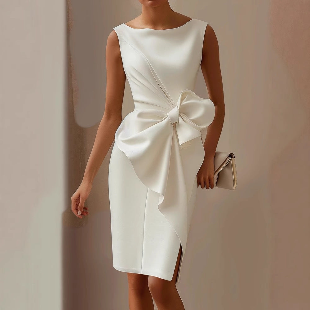 Anna – Elegant sleeveless mini dress for Women - Image 2