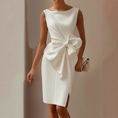 Anna – Elegant sleeveless mini dress for Women - Image 2