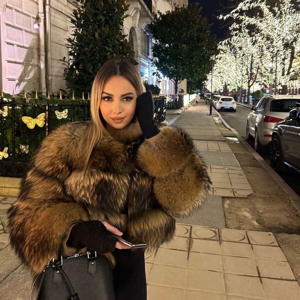 Sienna – Damska elegancka zimowa sztuczna futrzana kurtka