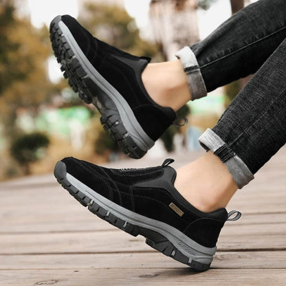Ethan – Męskie ortopedyczne buty trekkingowe z niskim profilem
