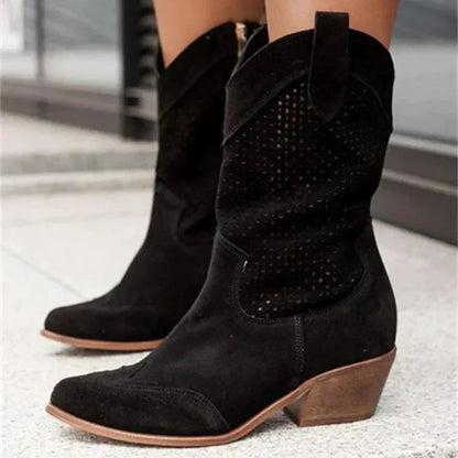 Hannah – Chic Western-Style Boots - Image 2