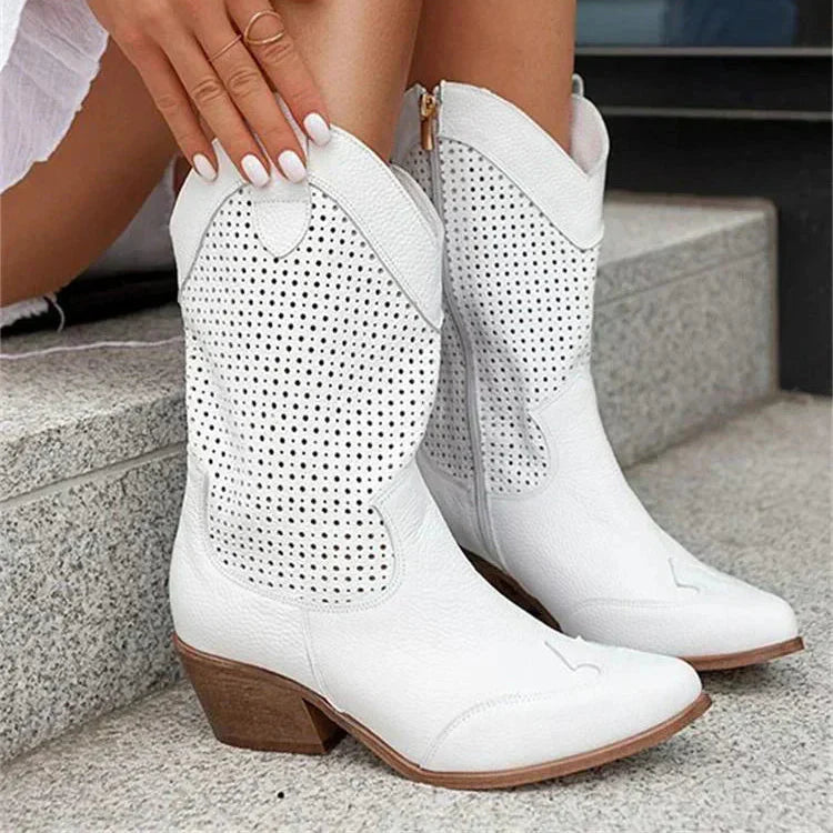 Hannah – Chic Western-Style Boots - Image 6