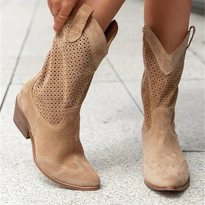 Hannah – Chic Western-Style Boots - Image 4