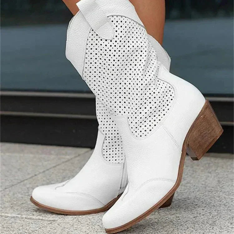Hannah – Chic Western-Style Boots - Image 7