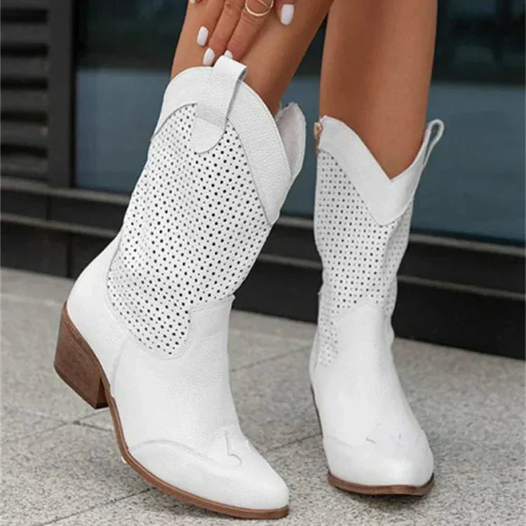 Hannah – Chic Western-Style Boots - Image 5