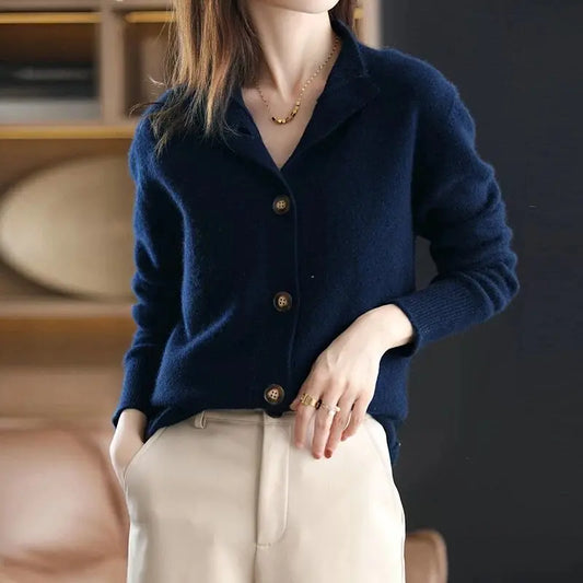 Luna – Sweter kaszmirowy elegancki damski