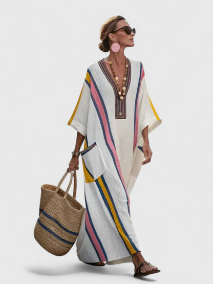 Franziska – Bohemian Relaxed Fit Dress - Image 3