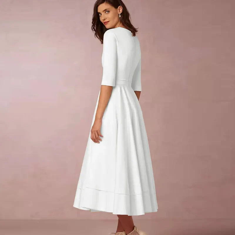 Johanna – Elegant A-line Dress for Women - Image 10