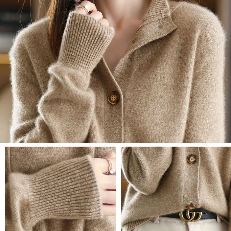 Luna – Sweter kaszmirowy elegancki damski