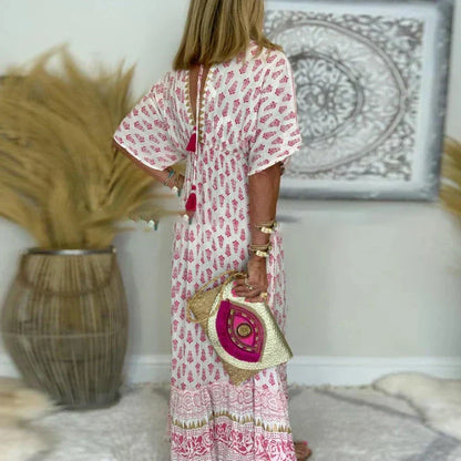 Franziska – Floral Boho Dress - Image 3