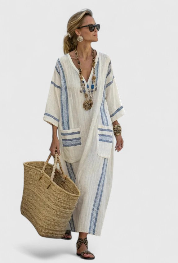 Franziska – Bohemian Relaxed Fit Dress - Image 4