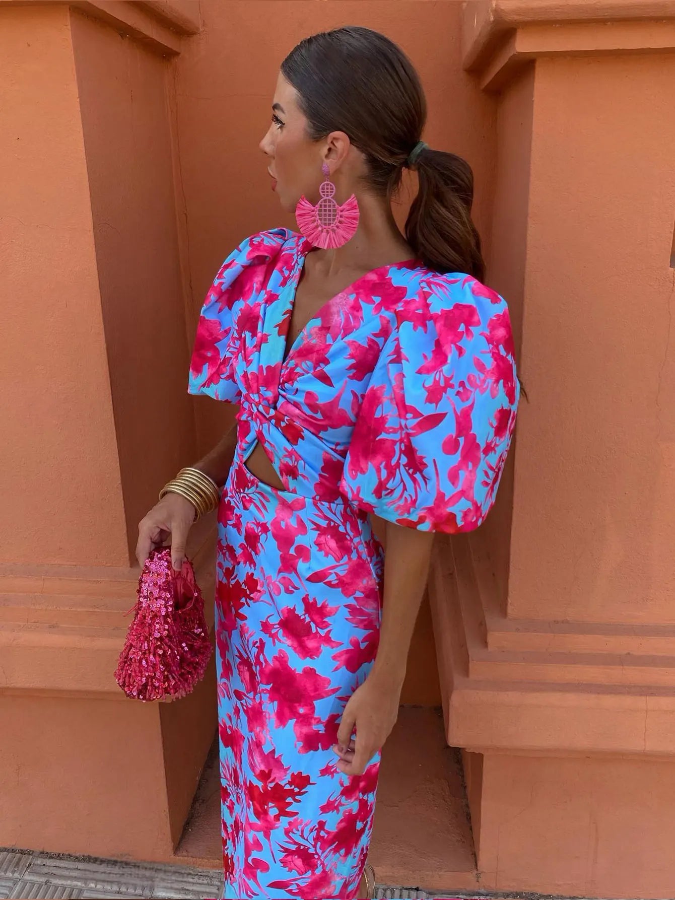 Carmen – Letnia Długa Sukienka Bodycon