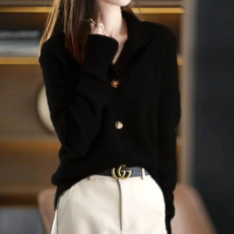 Luna – Sweter kaszmirowy elegancki damski