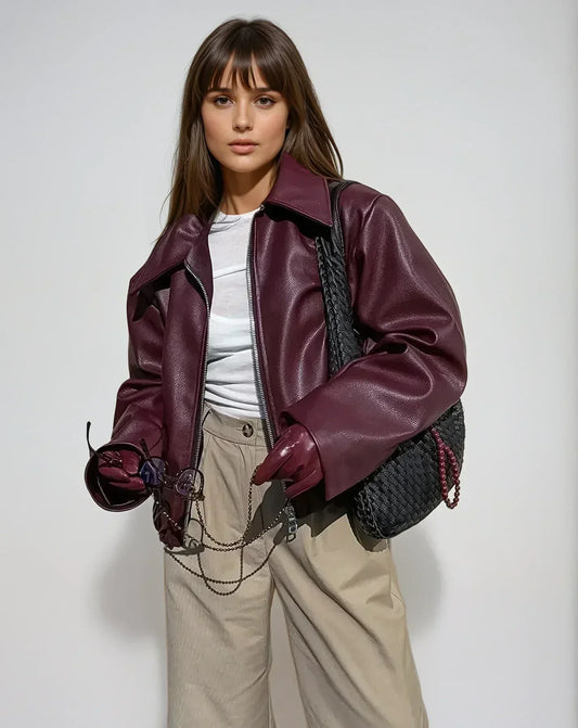 Olivia – Krótka kurtka damska o nowoczesnym, miejskim kroju