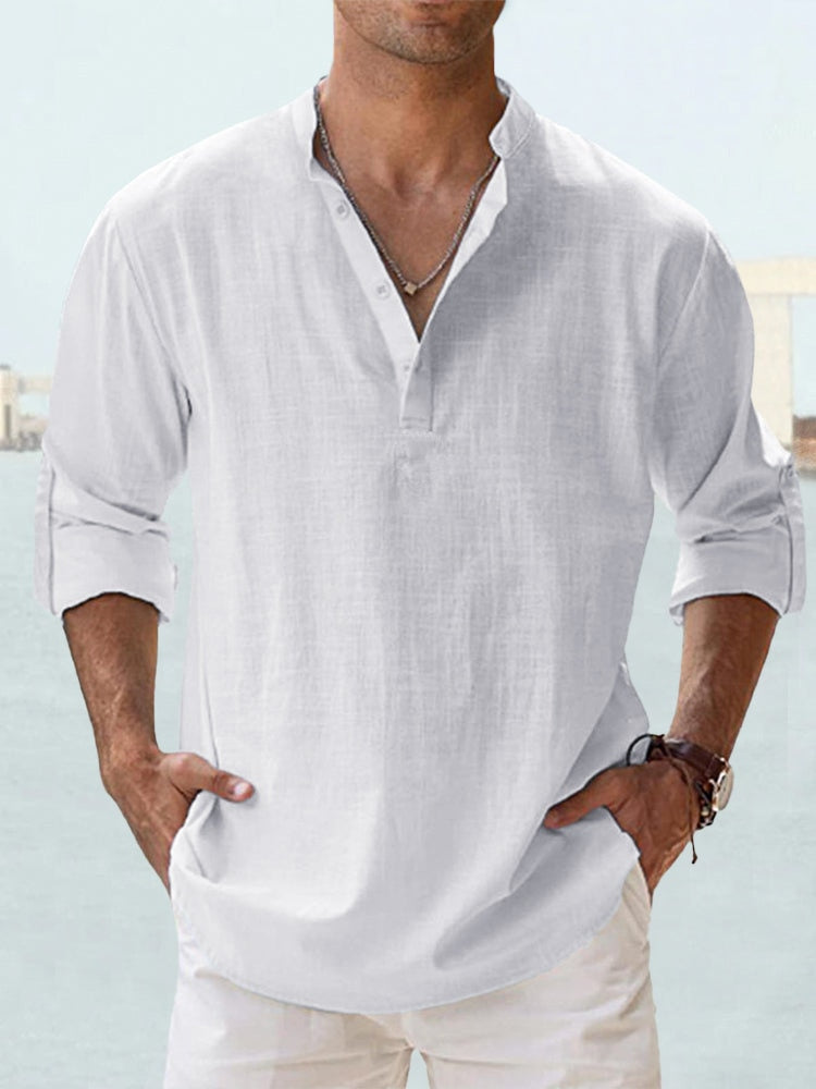 Oliver – Breathable Button-Up Shirt - Image 4