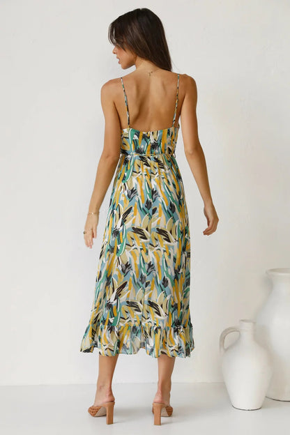 Katrin – Women Floral Print Maxi Dress - Image 6