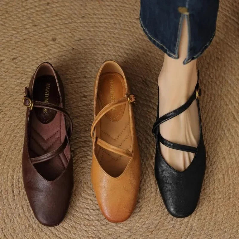 Susanne – Elegant Mary Jane Flat Shoes - Image 9