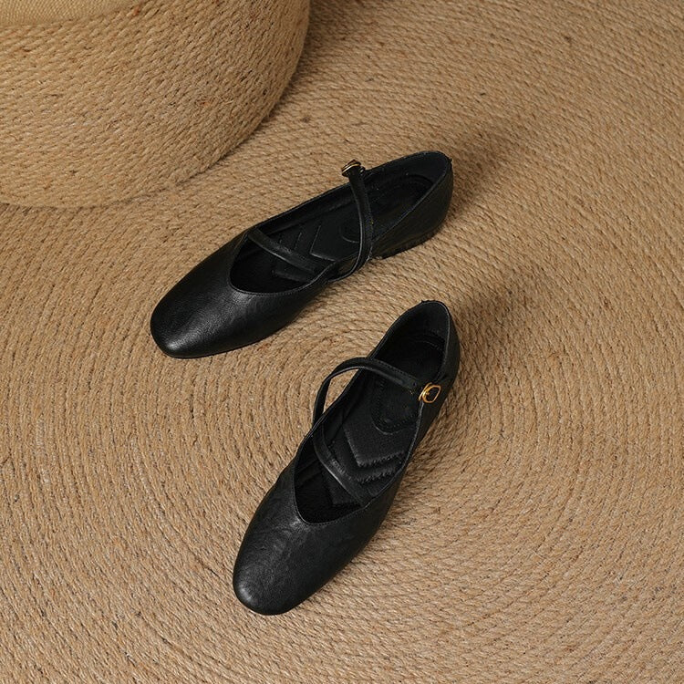 Susanne – Elegant Mary Jane Flat Shoes - Image 6
