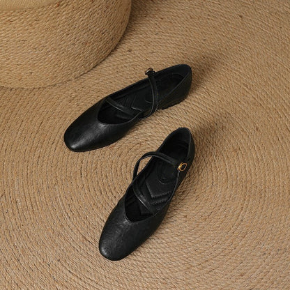 Susanne – Elegant Mary Jane Flat Shoes - Image 6