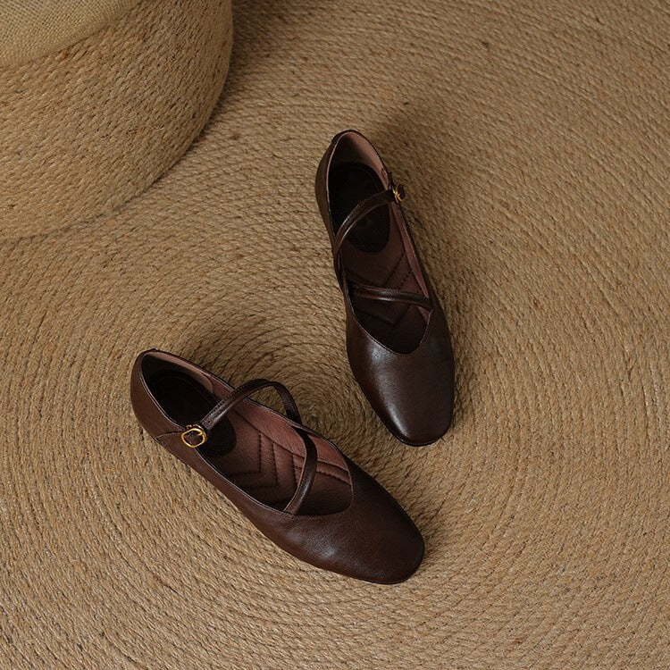 Susanne – Elegant Mary Jane Flat Shoes - Image 8