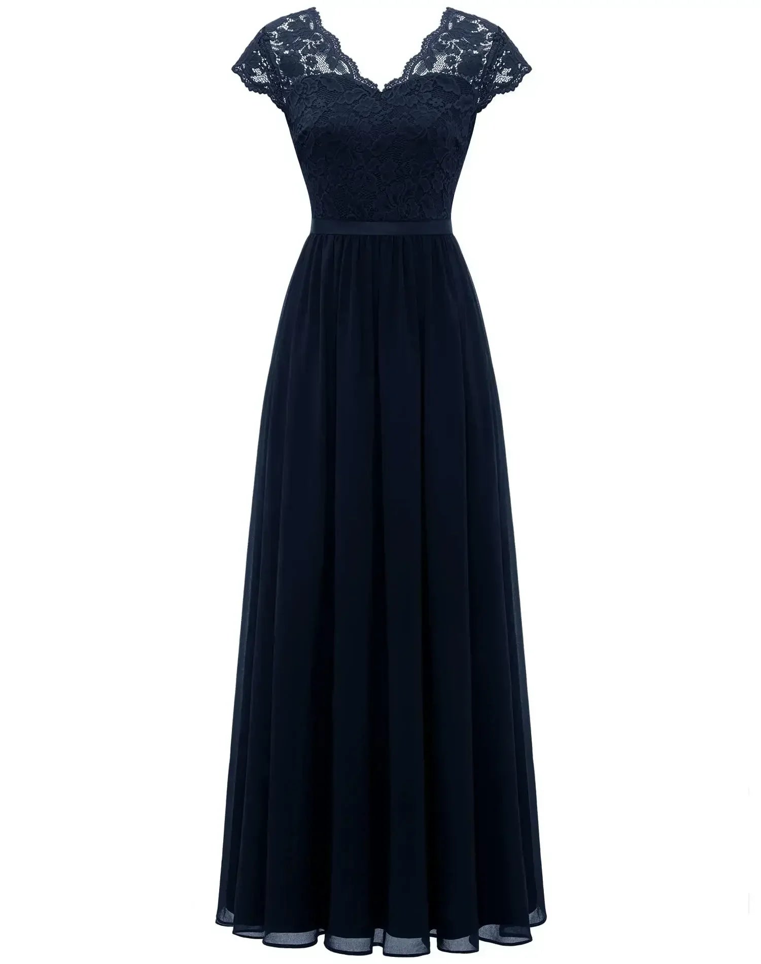 Sandra – Women Elegant Lace Evening Dress - Image 10
