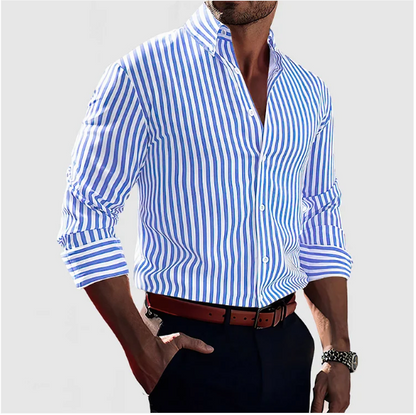 Philipp – Long Sleeve Striped Shirt - Image 5